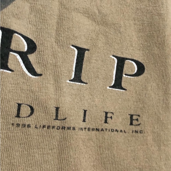 1996 Lifeform Iguana Protect the Wildlife Long Sleeve - Picture 6 of 10